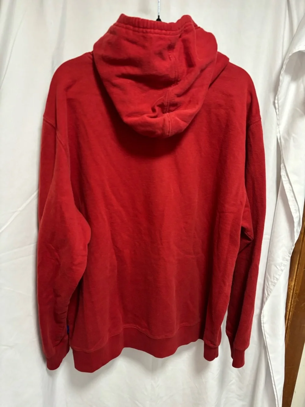 Burton Red Hoodie with Sunset Mountain Graphic XXL